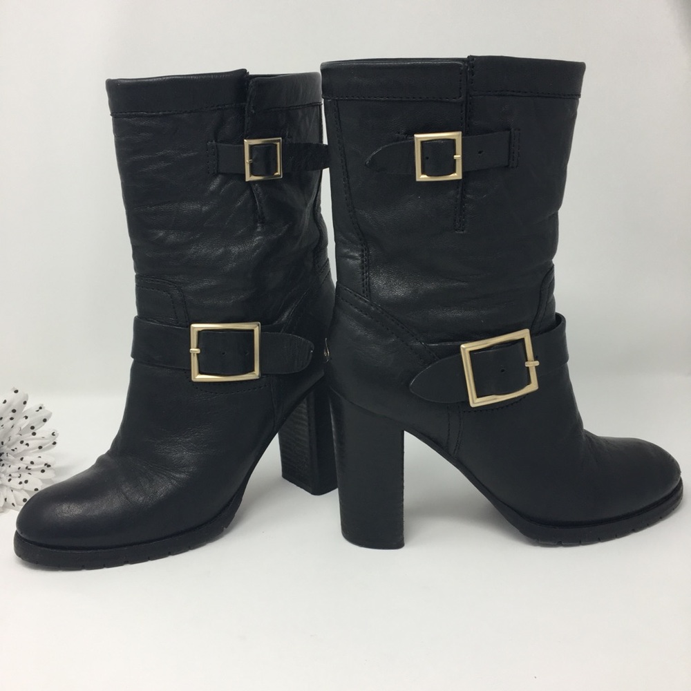 Authentic Jimmy Choo Motorcycle Biker Boots - Picture 8 of 8
